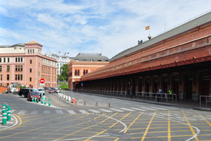 Madrid Atocha is the largest railway station in Madrid