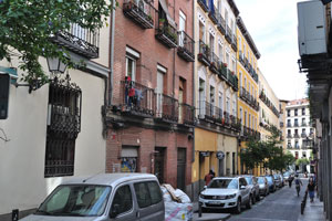 Calle Salitre street