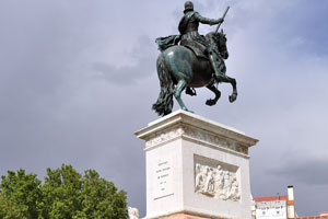 The monument to Philip IV or fountain of Philip IV is a memorial to Philip IV of Spain in the centre of Plaza de Oriente