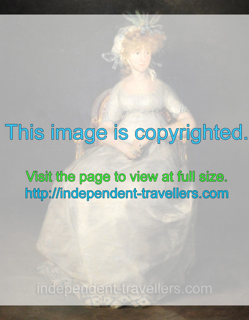 The Countess of Chinchón by Francisco Goya