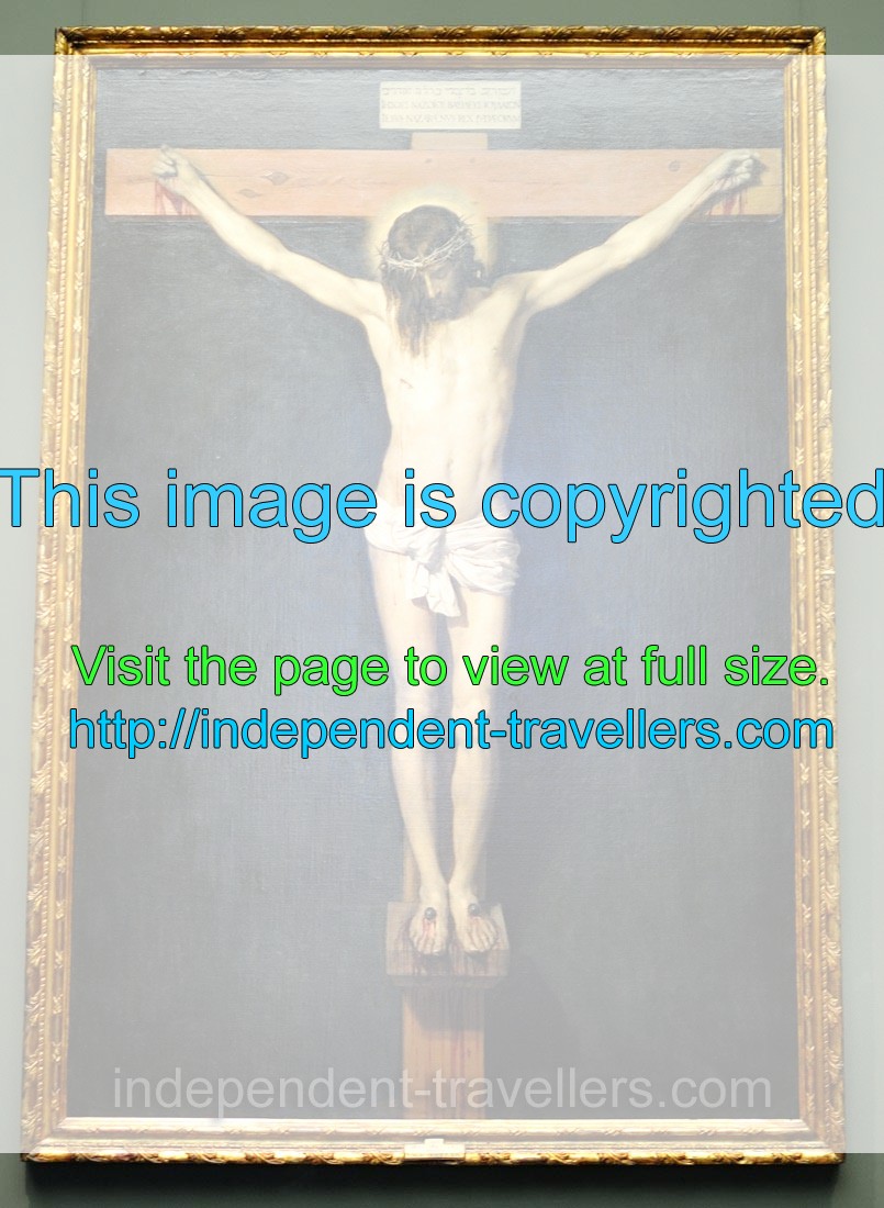 The crucified Christ by Diego Rodríguez de Silva y Velázquez