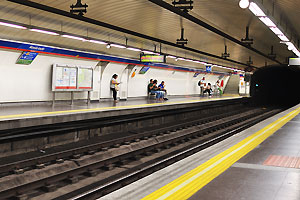 Noviciado is a station on the Madrid Metro