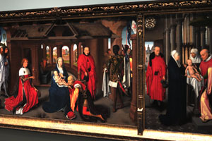 Triptych of the Adoration of the Magi by Hans Memling