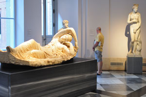 “Ariadne sleeping” by Roman sculptor