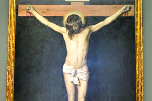The crucified Christ by Diego Rodríguez de Silva y Velázquez