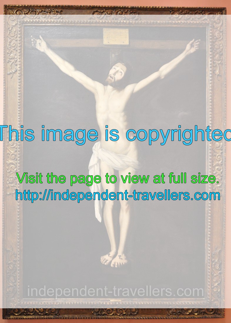 Christ on the Cross “1630” by Francisco de Zurbarán