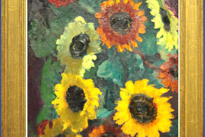 Glowing Sunflowers “1936” by Emil Nolde