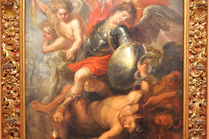St. Michael Expelling Lucifer and the Rebel Angels “1622” by Peter Paul Rubens