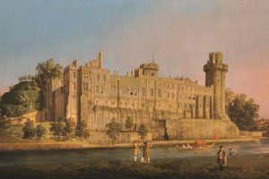 Warwick Castle, the South Front “1749” by Canaletto