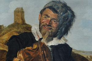 Fisherman Playing the Violin “1630” by Frans Hals
