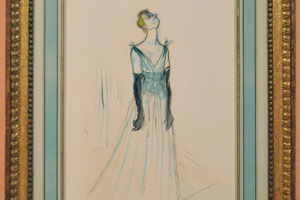 Yvette Guilbert “1893” by Henri de Toulouse-Lautrec