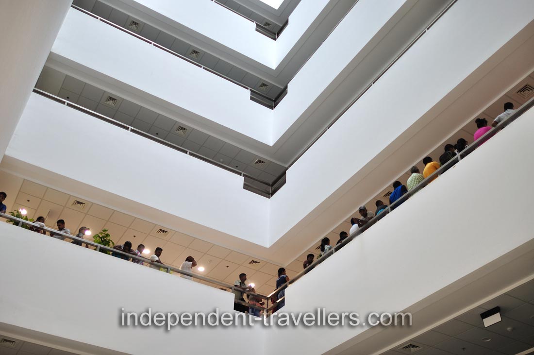 The department regulates the entry and exit of persons