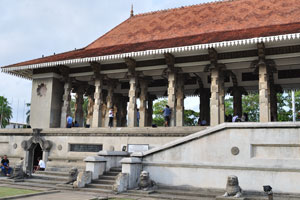 Independence Memorial Hall was built for commemoration of the independence of Sri Lanka from the British rule