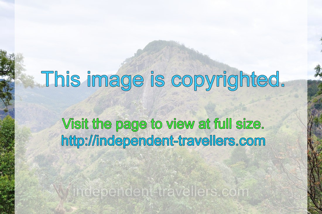 Little Adam's Peak is located in the small mountain town of Ella