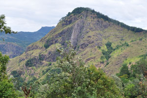 Little Adam's Peak is located in the small mountain town of Ella