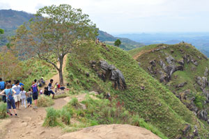 Little Adam's Peak as seen from its most top