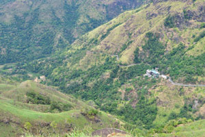 Yaththara Traditonal Ayruvedic SPA as seen from the peak