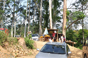 Ella-Passara Road is in an area where you can turn to Nine Arch Bridge