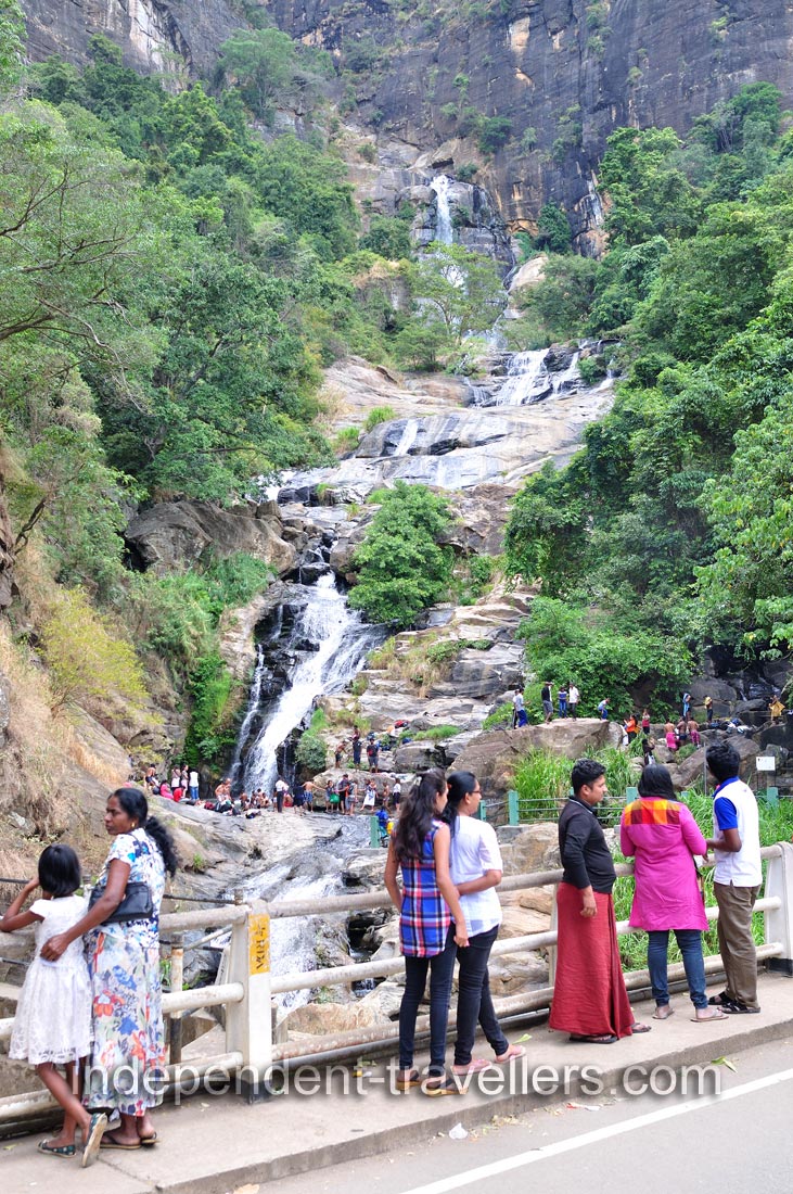 Ravana Falls is a popular sightseeing attraction in Sri Lanka