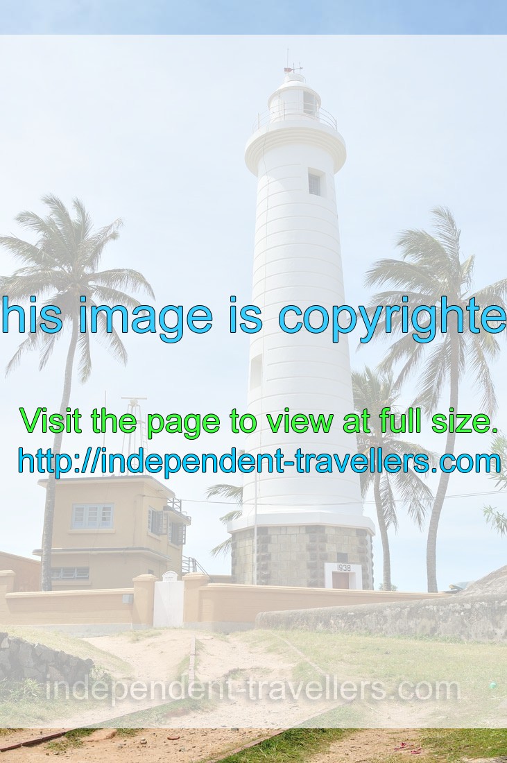 The Galle Lighthouse is dating from 1938