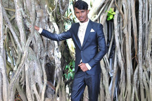 A Sri Lankan handsome groom