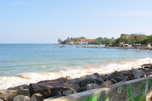 Galle Fort as seen from Marine Walk