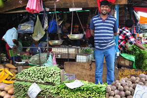Beet costs 60 Sri Lankan rupees for 500 grams
