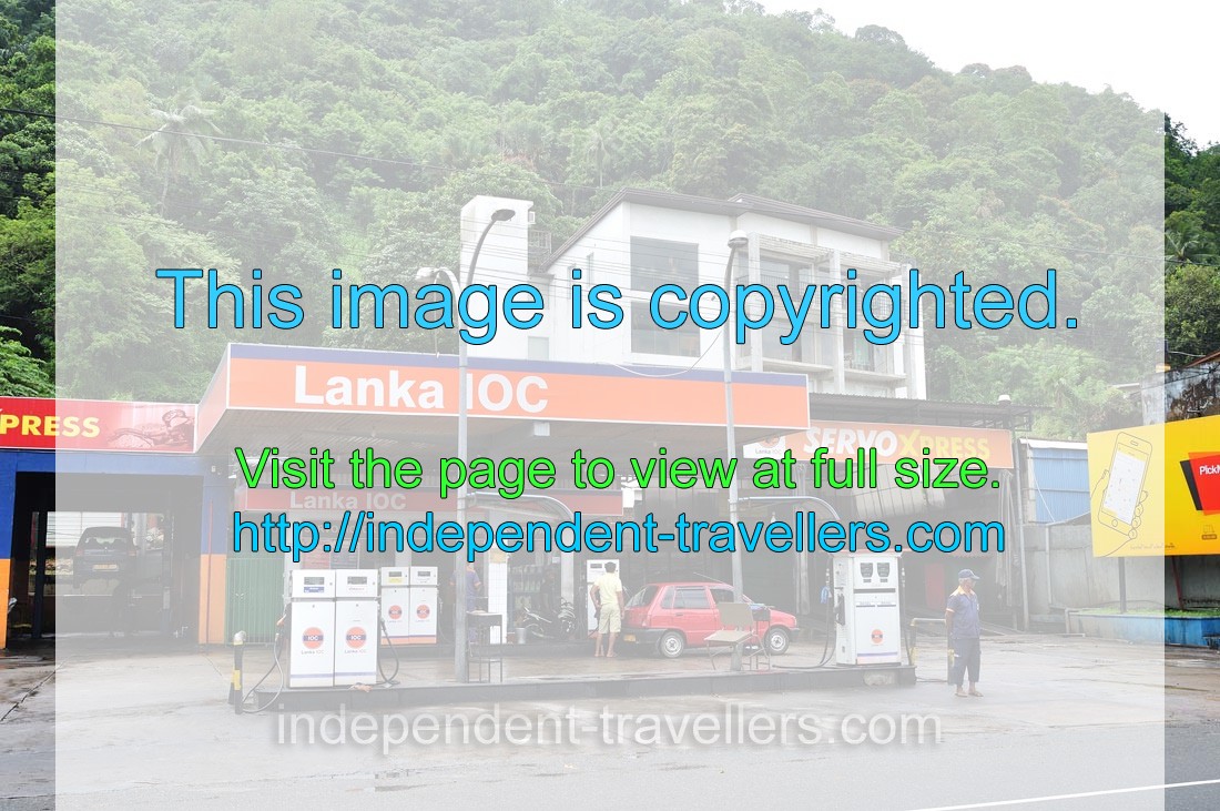 Lanka IOC filling station