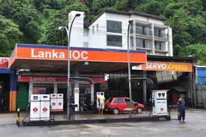 Lanka IOC filling station