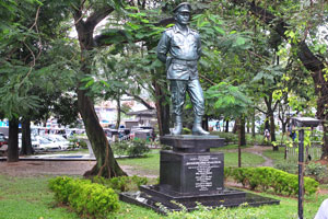 Lieutenant General Denzil Lakshman Kobbekaduwa statue