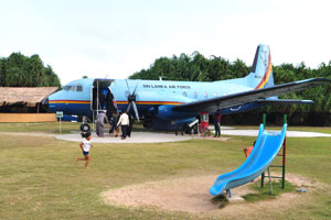 SLAF means Sri Lanka Air Force