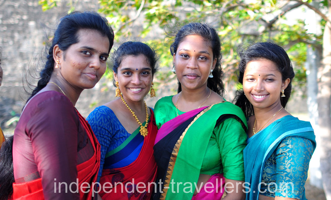 Four amazing Sri Lankan ladies in Jaffna