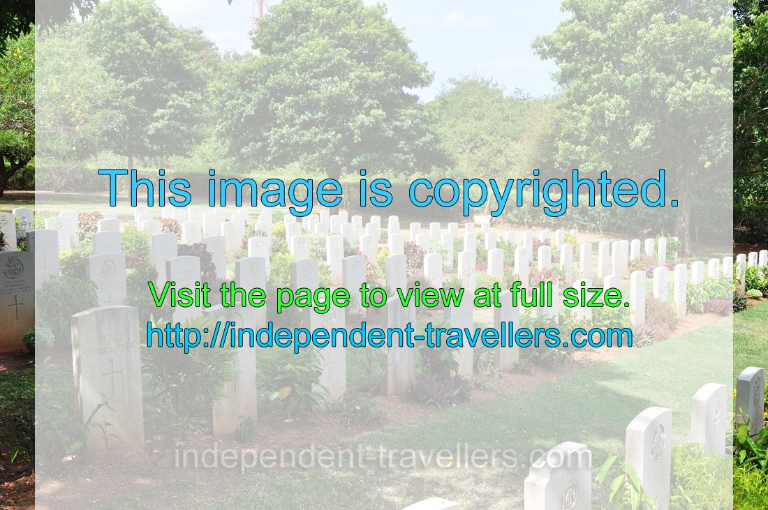 There are 303 graves on the cemetery