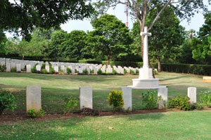 The cemetery is maintained by Sri Lankan Ministry of Defense