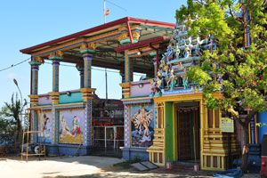 The facade of Koneswaram Temple