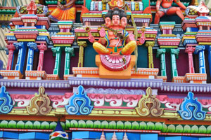 Koneswaram Temple is one of three major Hindu shrines