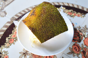 A part of a jackfruit