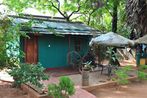 One of the buildings of Amila Guest House