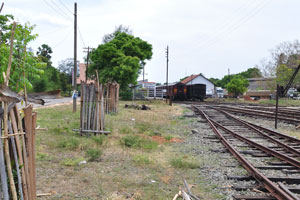 Trincomalee Railway station as seen from the distance