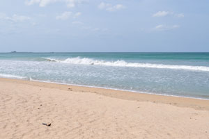 Nilaveli Beach as it looks in the beginning of August
