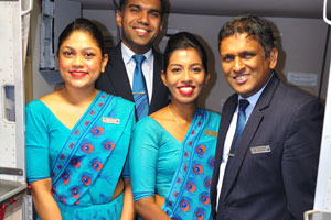 A fascinating crew of flight attendants