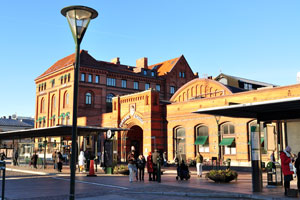 Malmö Central Station is a railway station on the Southern Main Line in Malmö, Sweden, that opened in 1856