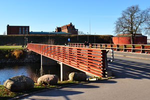 The Malmöhusvägen bridge is located near the High Court conference center
