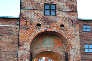 This is the entrance gate to the Malmö art museum