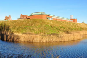 This is the moat of the Malmö castle
