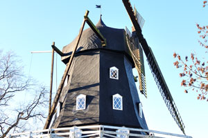 This is the windmill of the Malmö castle