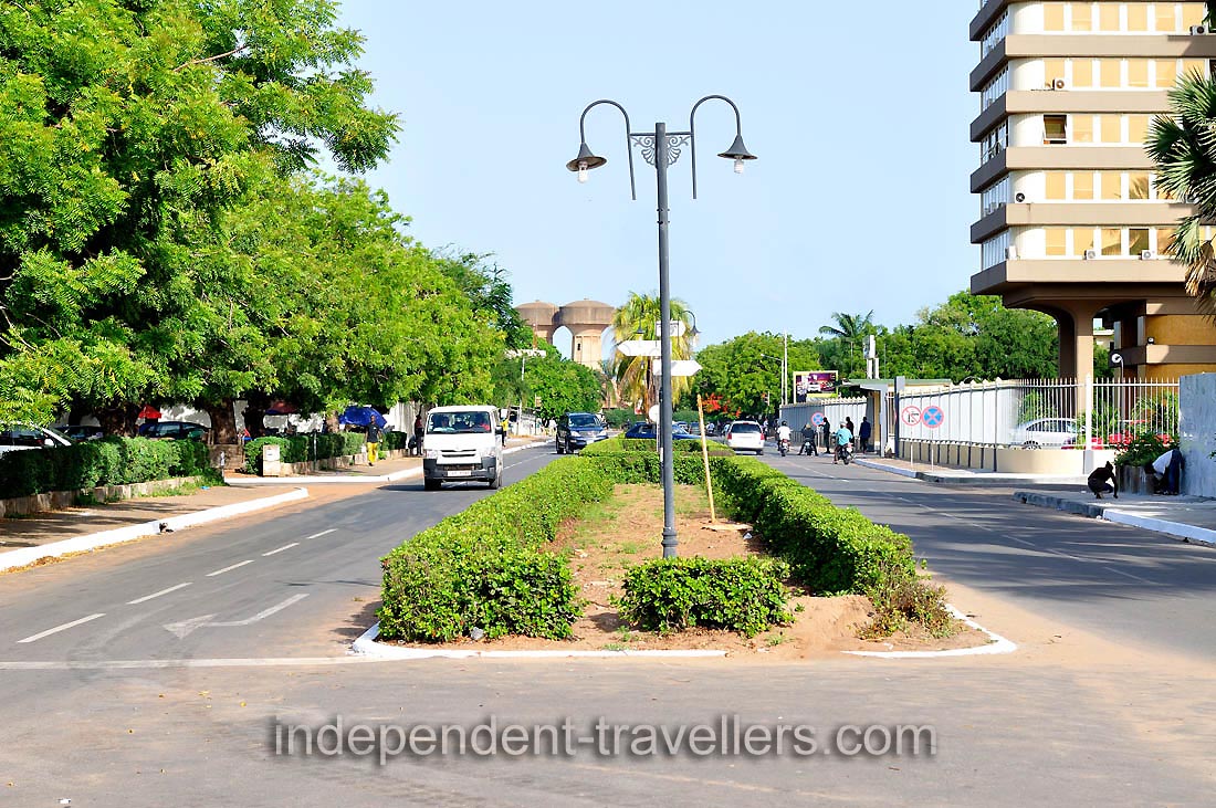 The street of Avenue du 2 Février