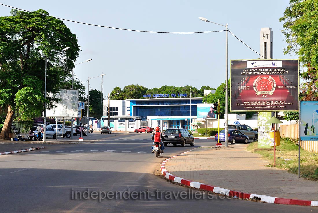 Central railway station in Lomé