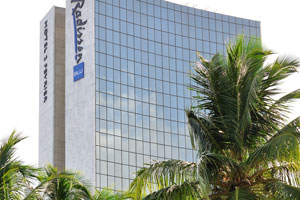 Radisson Blu Hotel stands as the tallest building in Togo's capital