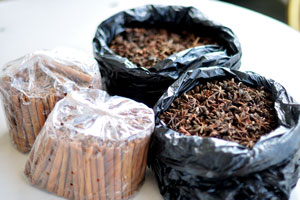 I have bought for my wife several bags of star anise and cinnamon sticks